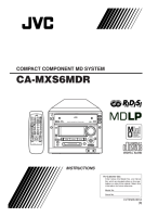 JVC CAMXS-6-MDR-Owners-Manual